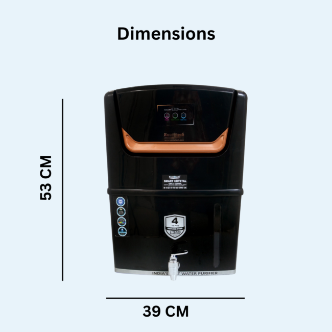 SMART CRYSTAL COPPER WITH ZINC ALKALINE WATER PURIFIER - Image 2